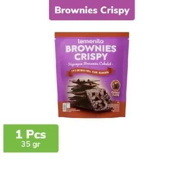 

Brownies crispy coklat