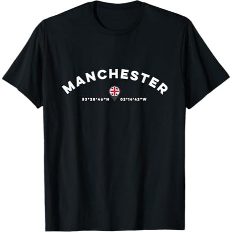 BAJU KAOS - Manchester England UK United kingdom T-Shirt