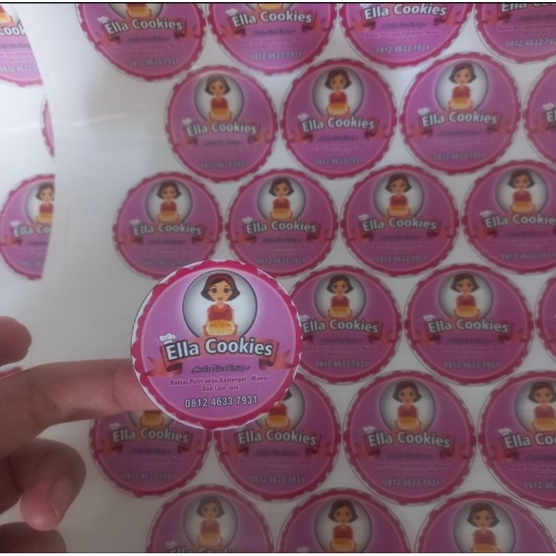 

stiker label produk Cutting custom FREE DESAIN suka suka sesuai keinginanmu / label bontak A3 /label A3+