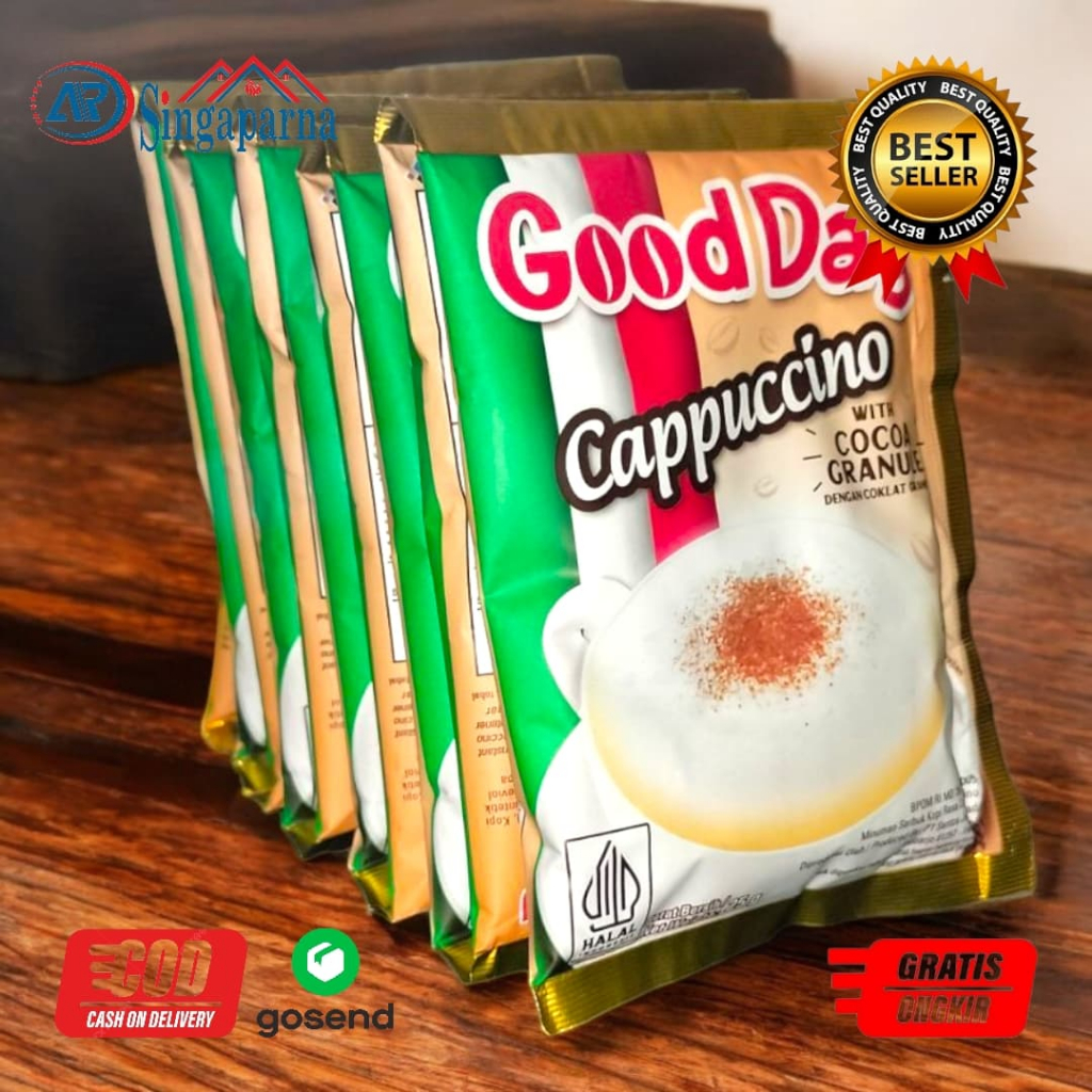 

Good Day Cappuccino with Cocoa Granule - 25g x 10 Sachets, Guaranteed Quality