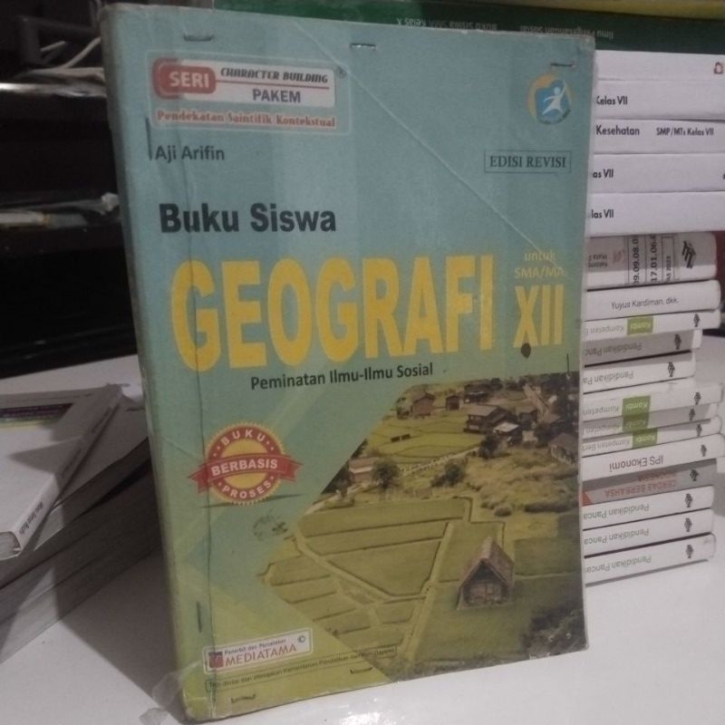 buku Geografi SMA kelas 3-12 penerbit mediatama