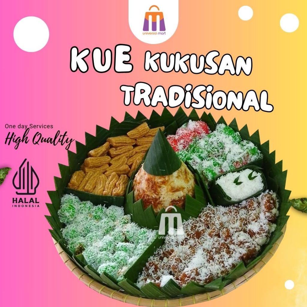 

Kue Tampah Kukusan Tradisional Porsi Bervariasi