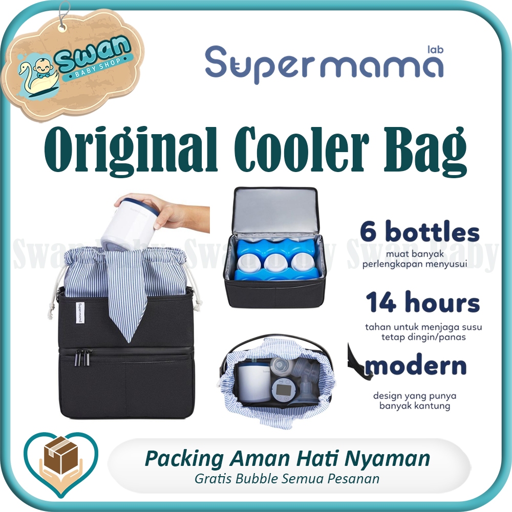 Supermama Lab Original Cooler Bag | Tas Pendingin Susu