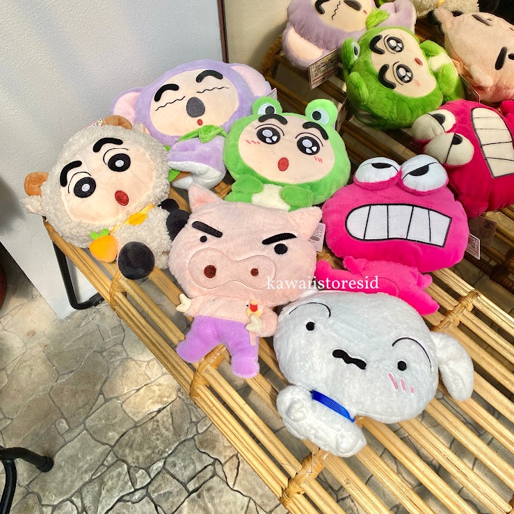 Sling Bag Sinchan Shinchan Buri Buri Zaemon Shiro Chocobi KoalaTas Selempang Bulu Unik Lucu Gift Had