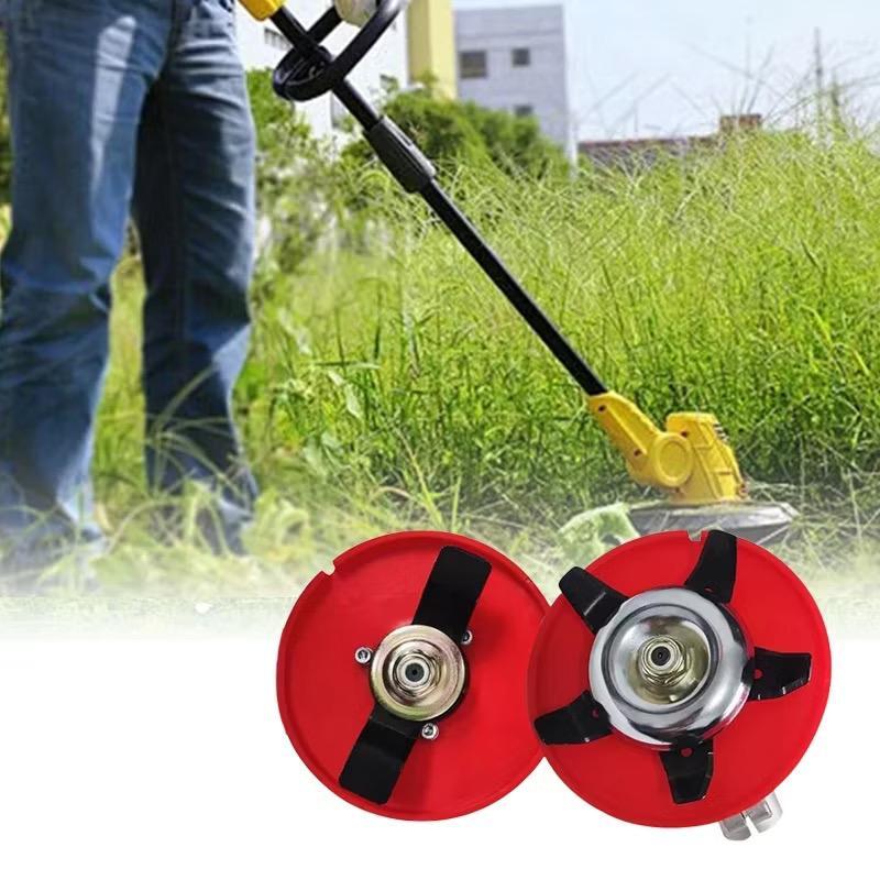 Adelonz Pisau Matun Rumput Tanah Pisau Mesin Pemotong Rumput Tanah Potong Rumput 6 Blade Mata Pisau