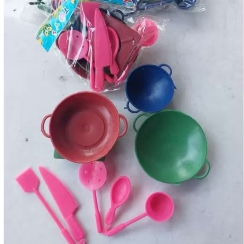 KA mainan wajan set mainan masak masak