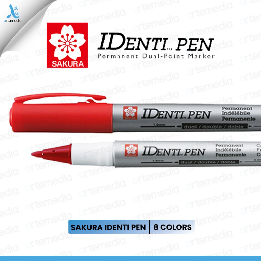

Sakura Identi Pen Dual Point Spidol Tanda Tangan Permanen