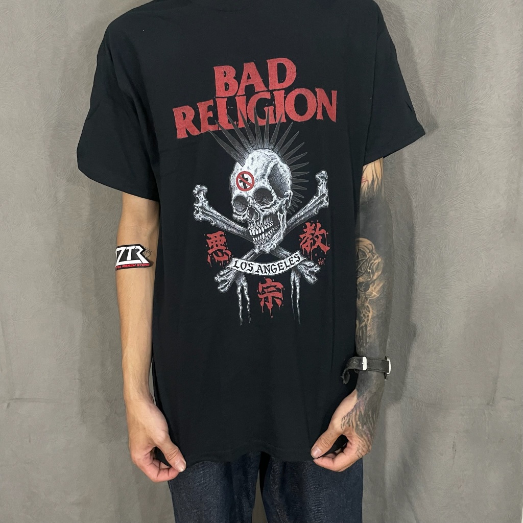 T Shirt Band Official BAD RELIGION - TOKYO LA Original