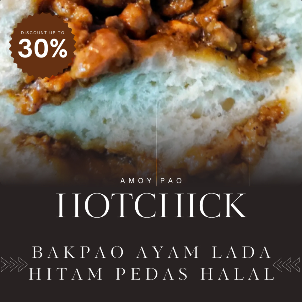 

Bakpao Ayam Lada Hitam | Snack Pedas Beku Murah | Bakpao Daging | Chicken blackpaper | Frozen Food