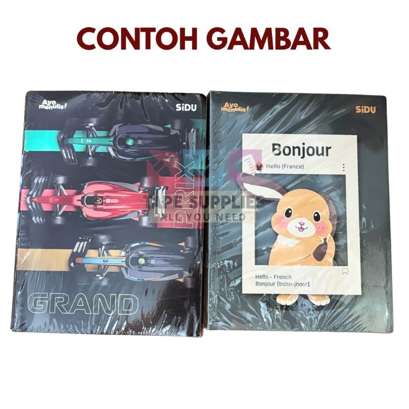 

NYBEBY26 BUKU TULIS SIDU 58-0 LEMBAR (1 PACK) READY COD!!!