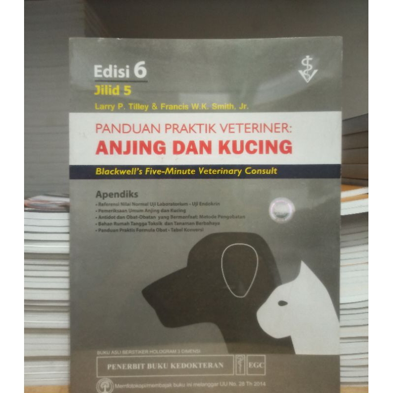 Panduan Praktik Veteriner: Anjing dan Kucing Edisi 6 Jilid 5