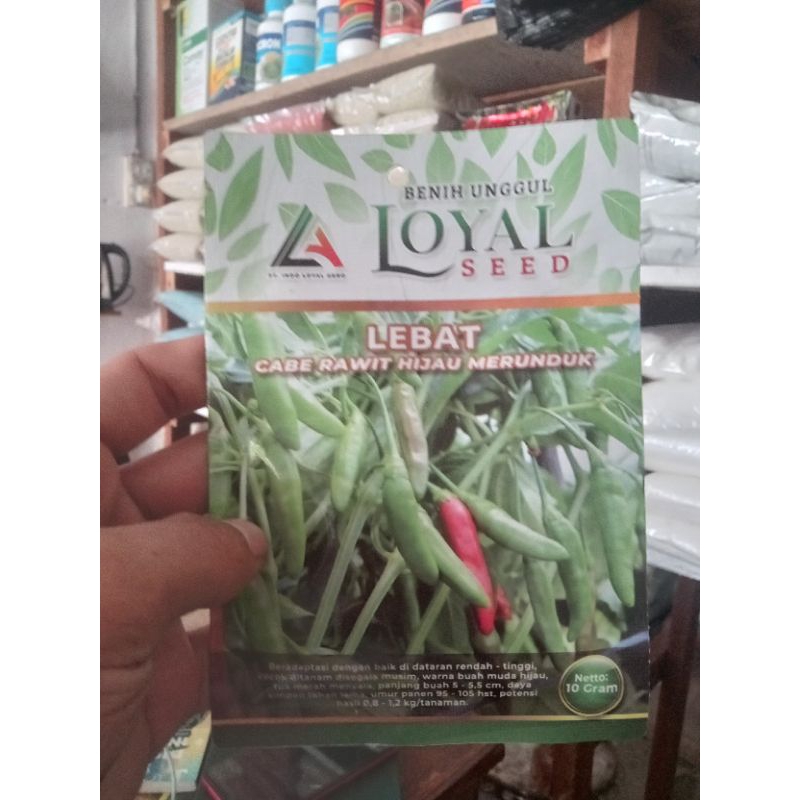 

CABE RAWIT LEBAT 10GRAM CAP LOYAL SEED
