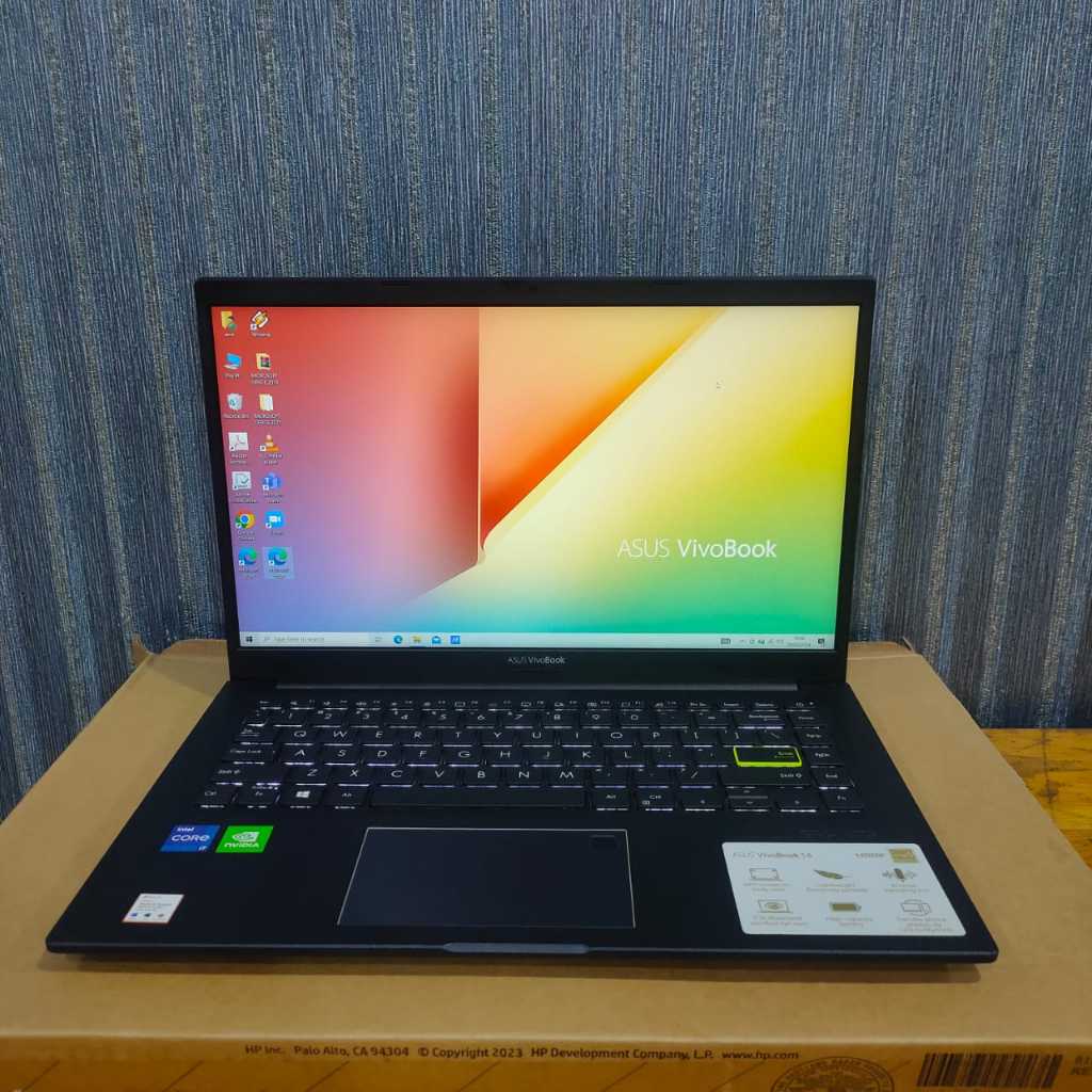 READYSTOCK Laptop Asus VivoBook X421EPY, Core i7 - 1165G7, 8/512GB, #VGA, Navy Blue
