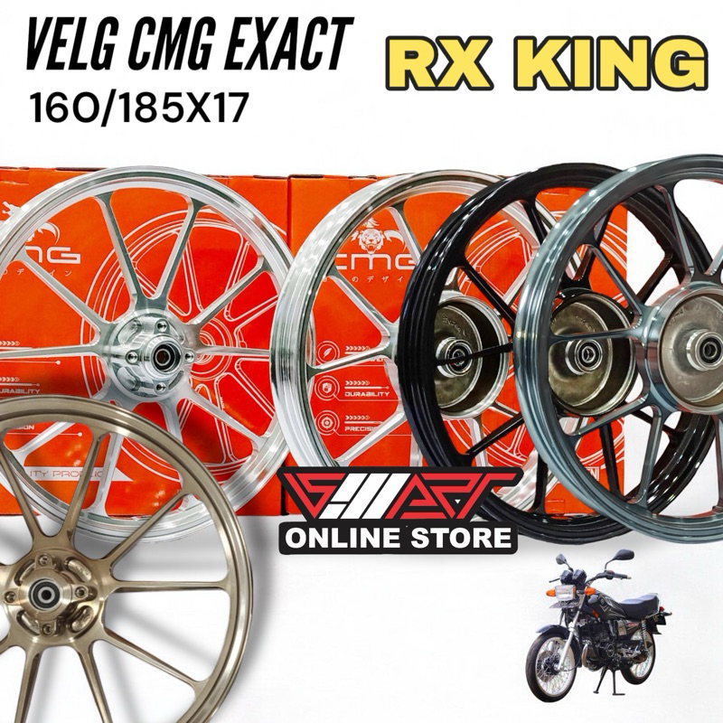 VELG RACING CMG EXACT 160/185X17 YAMAHA RXKING / VELG CMG EXACT KING