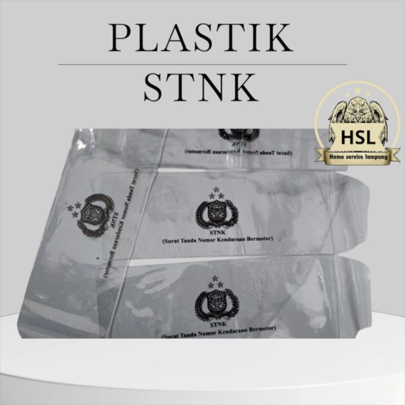 PLASTIK STNK / COVER STNK KENDARAAN ORIGINAL BAHAN TEBAL / BISA INSTAN KURIR