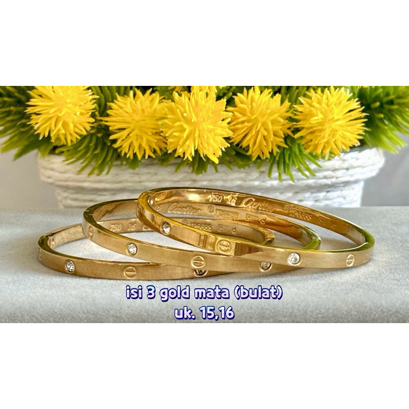 Gelang Cartier Titanium