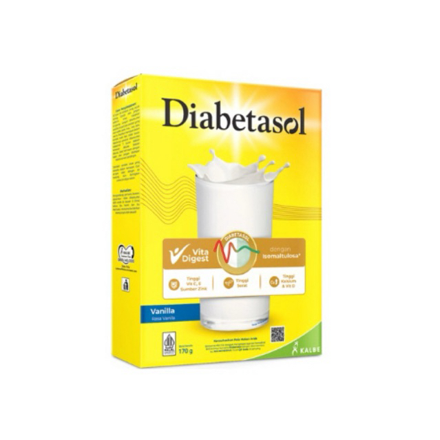 

Diabetasol Susu Bubuk Dewasa Vanilla 170 g