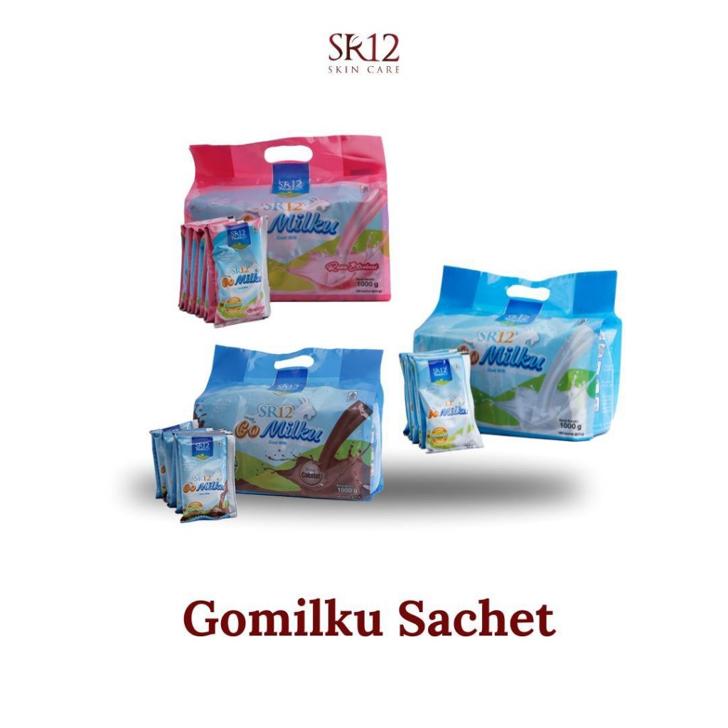 

GOMILKU SUSU KAMBING ETAWA SR12 1 PAKET ISI 40 SACHET - 1000gr