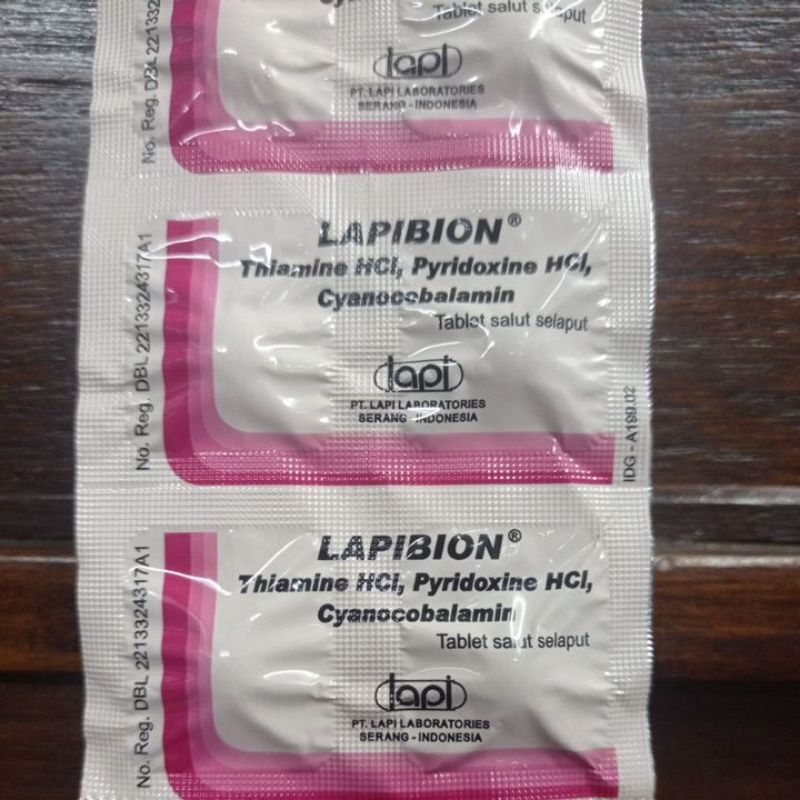 Lapibion cyanocobalamin 10 tablet strip oroginal