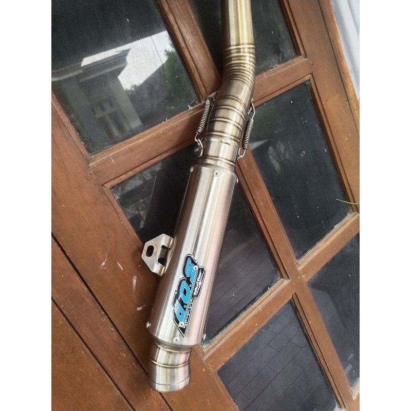 DOS MUFFLER TYPE KOMPETISI, buat Honda Tiger cb gl mp