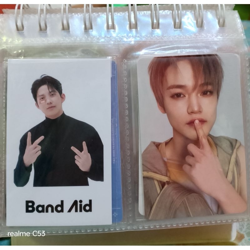 photocard PC Chenle dreamscape vertical flip