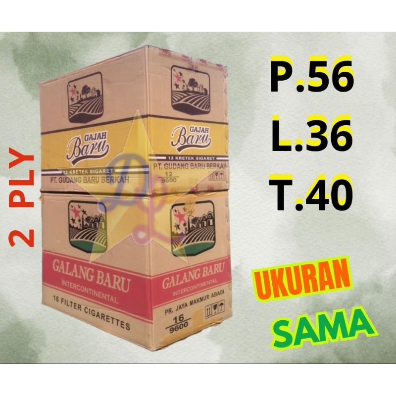 

kardus packing untuk pindahan kardus surabaya tebal 2 ply gambar beda ukuran sama