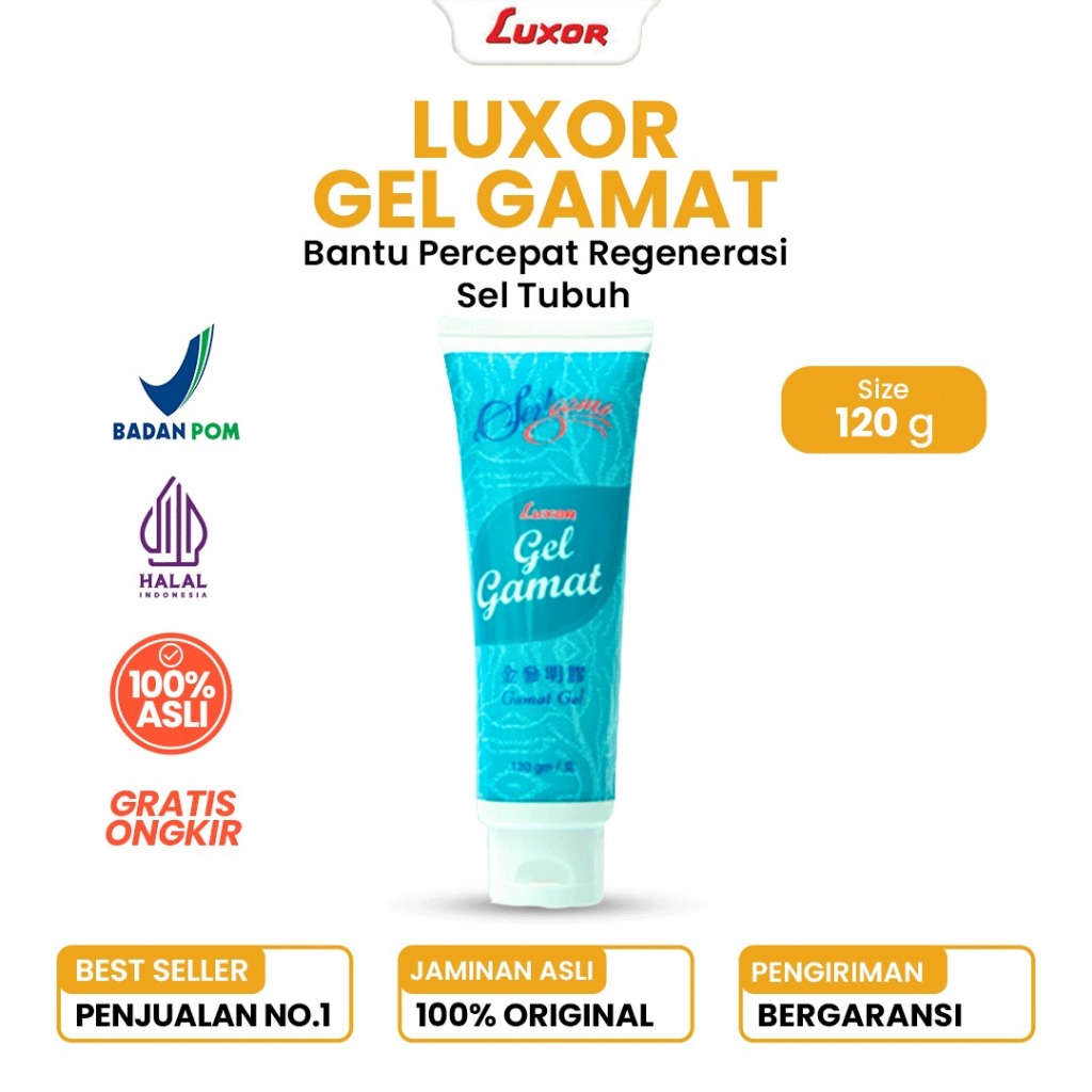 Luxor Jelly Gamat Moisturizer Gel Gamat Luxor 120g Asli Menyamarkan Bekas Luka
