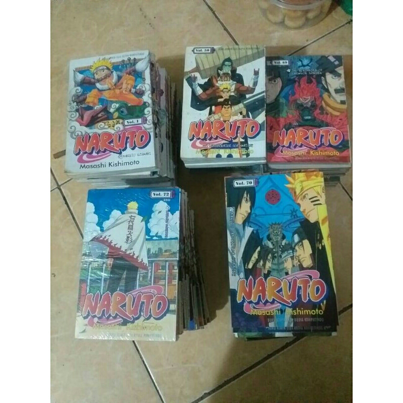 komik Naruto full set