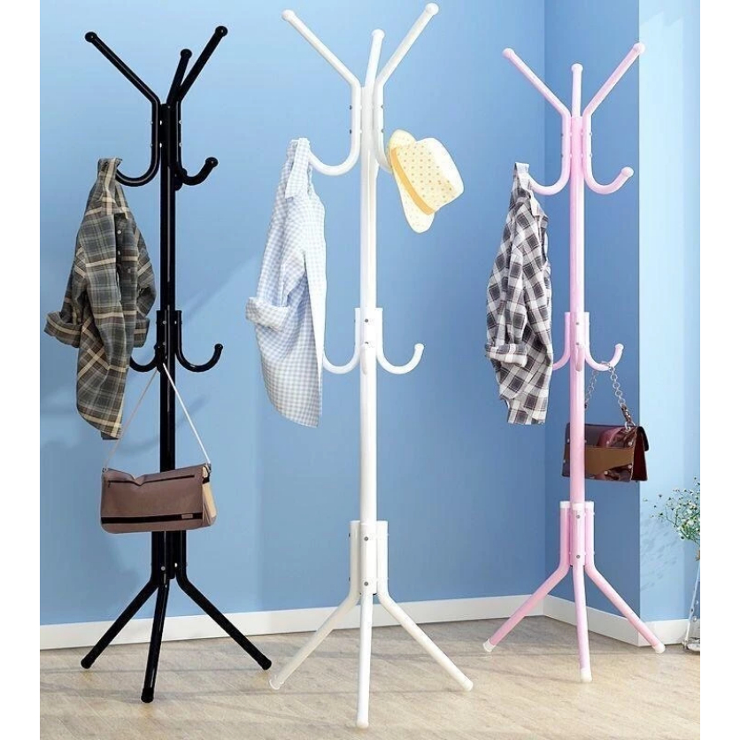 Stand Hanger Topi Tempat Tas Gantung Stand Hanger Aesthetic Gantung Baju Multifungsi Tiang