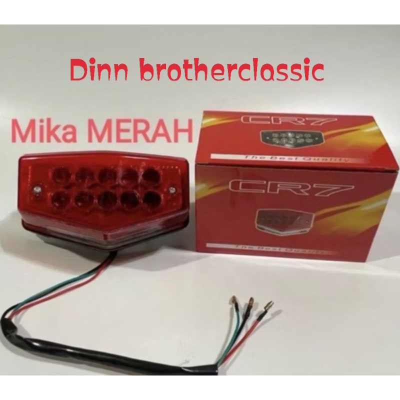 Lampu Stop lamp belakang RX king LED CR7