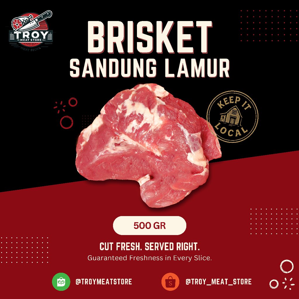 

Brisket / Sandung Lamur 500 Gram