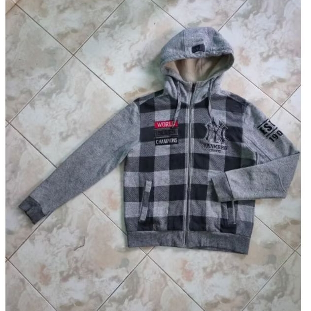 Sweater MLB NY Yankees World Champion Series Zip Hoodie