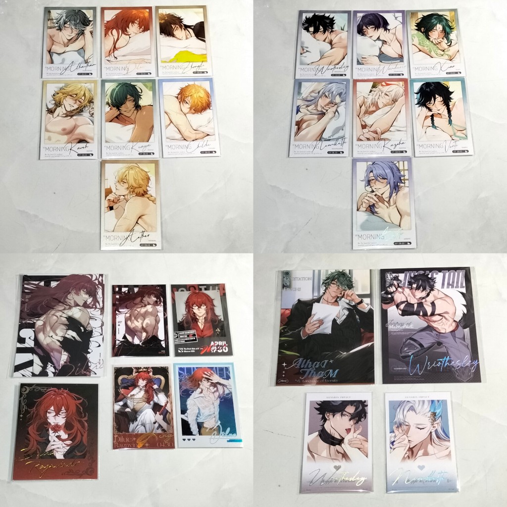 Genshin Eriimyon AP Wrio Neuvi Diluc Zhongli Al Haitham