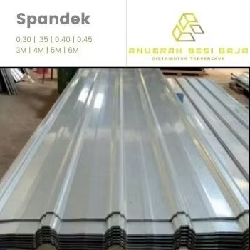 Atap Spandek Baja Ringan 0.30-0.40 Panjang 3m/4m/5m/6m | AP