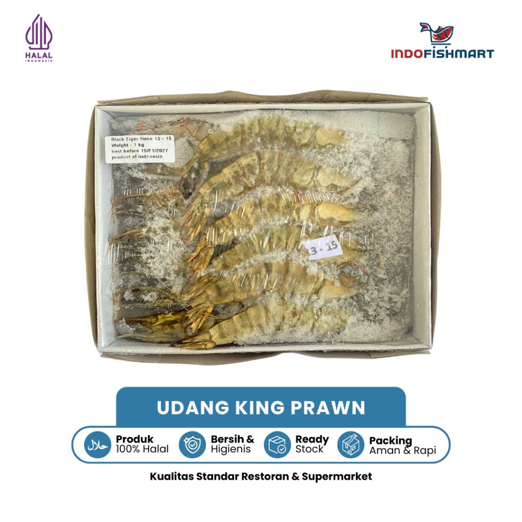 

Udang King Prawn Premium Frozen Food Indofishmart