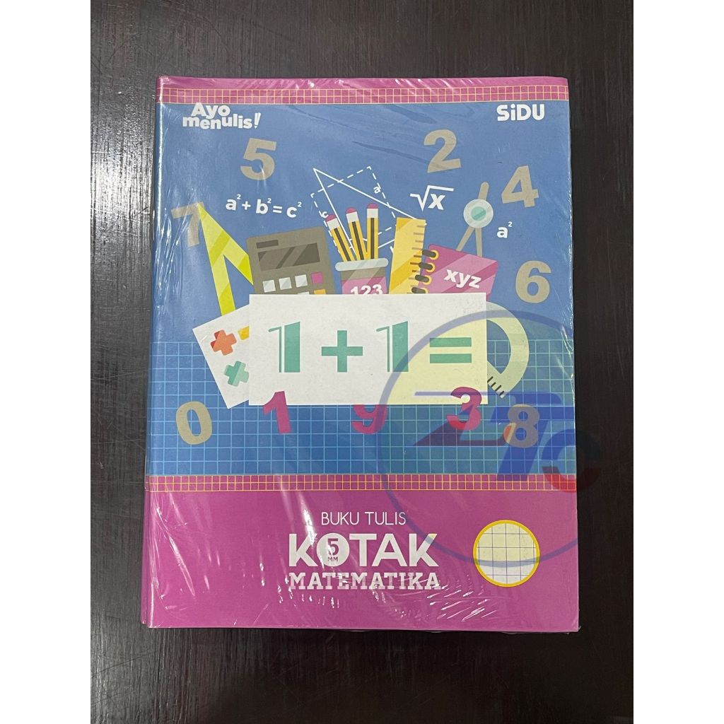 

Buku Tulis SIDU Matematika – 38 Lembar / Buku Tulis Kotak-kotak / Buku Kotak-kotak Kecil (SATUAN)