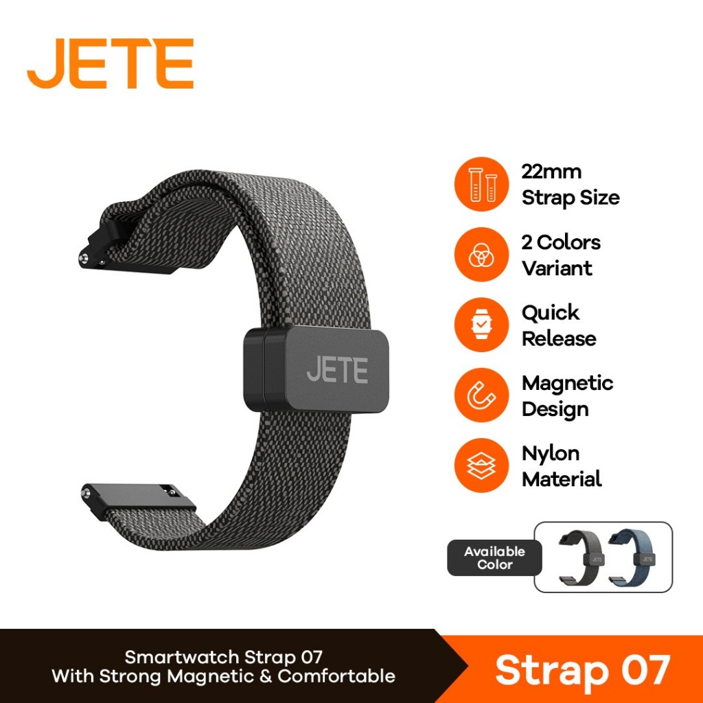 JETE Strap 07 Nylon Band for Smartwatch Garmin Apple Huawei - Original