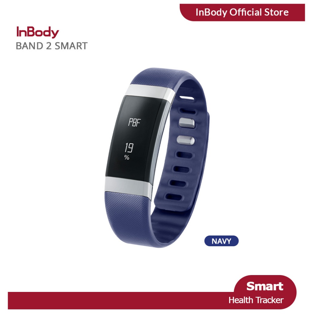 InBody BAND 2 Smart Band - Activity Tracker with InBody Test - Smart Navy | InBody Indonesia Officia