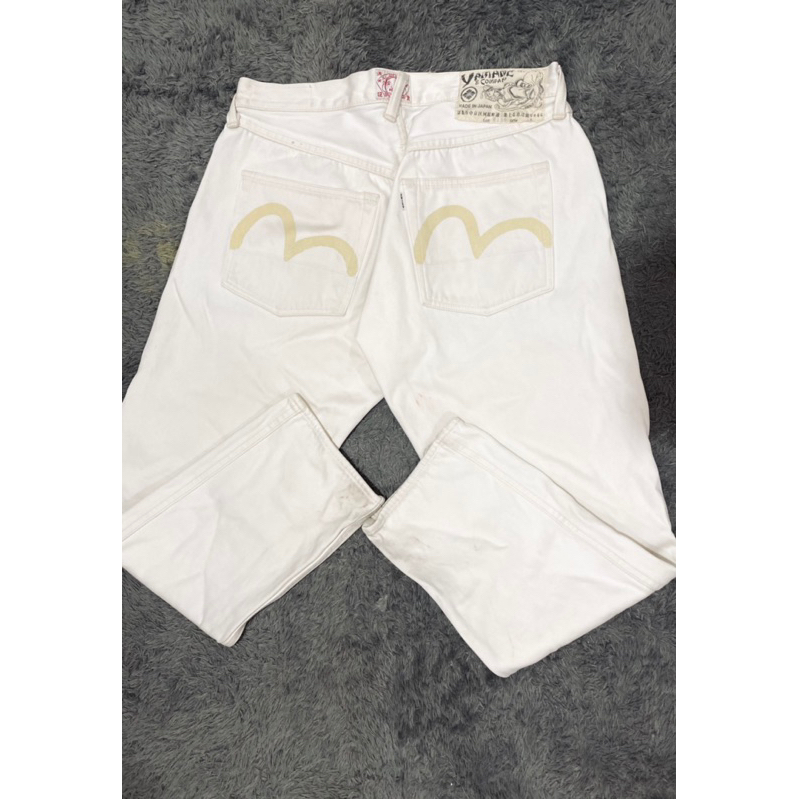 jeans white evisu japanese original