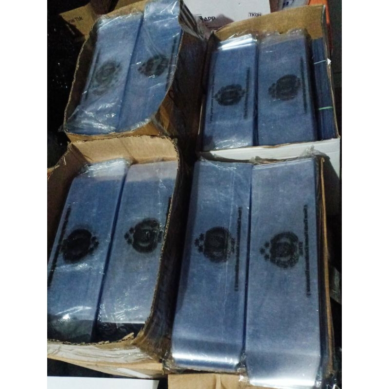 

Sampul Plastik STNK Motor & Mobil logo Hitam Polos Samsat 1 Dus ( 1.800 pcs. )