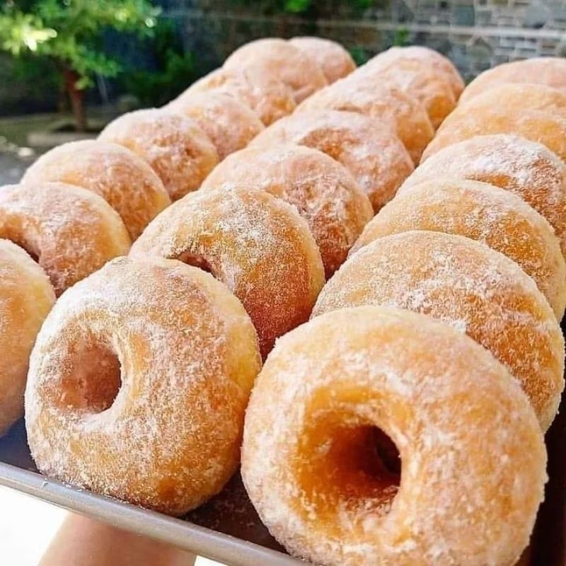 

[Tinggal Goreng] Donat isi 15pcs + Gula