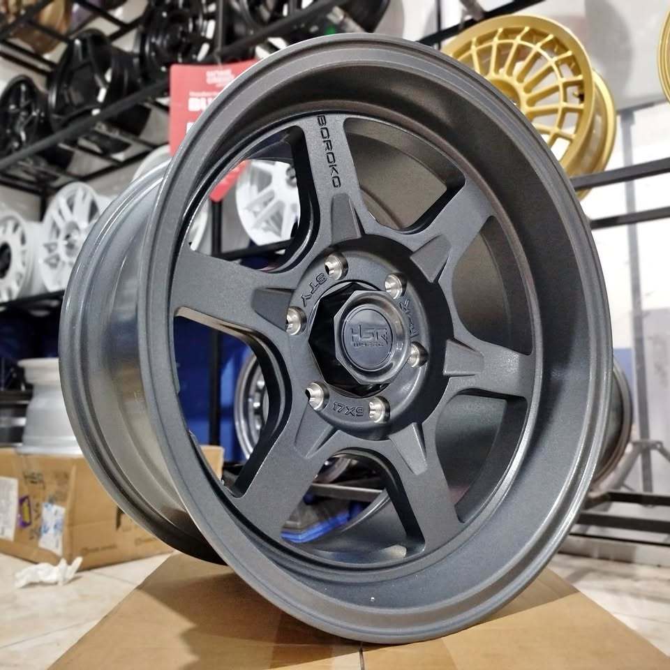 Velg Mobil Hilux Dobel Cabin R17 Lebar 9 Velg Mobil Racing Hsr Wheel Sty