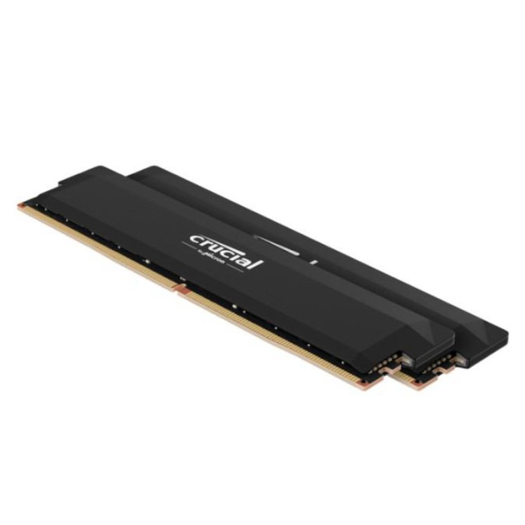 CRUCIAL PRO OVERCLOCKING DDR5 64GB (2x32GB) 6400MHz - CP2K32G64C40U5B | RAM PC DDR5 BLACK