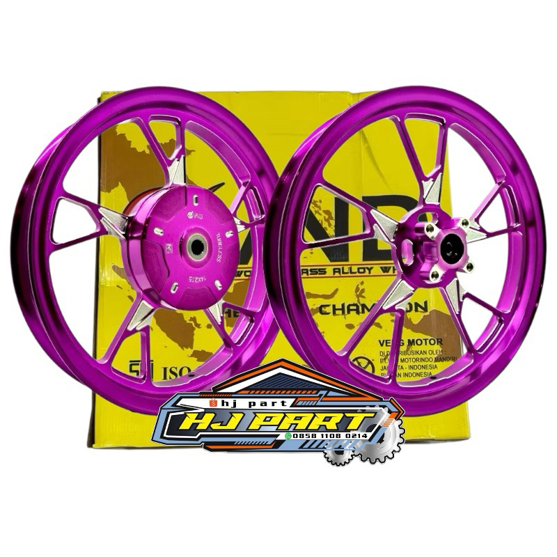 Velg Racing vnd AK 47 185x14 & 215x14 - vario 125/150 Mio M3/ Mio Z/ Fino 125/ Xride 125 pelak ak47 