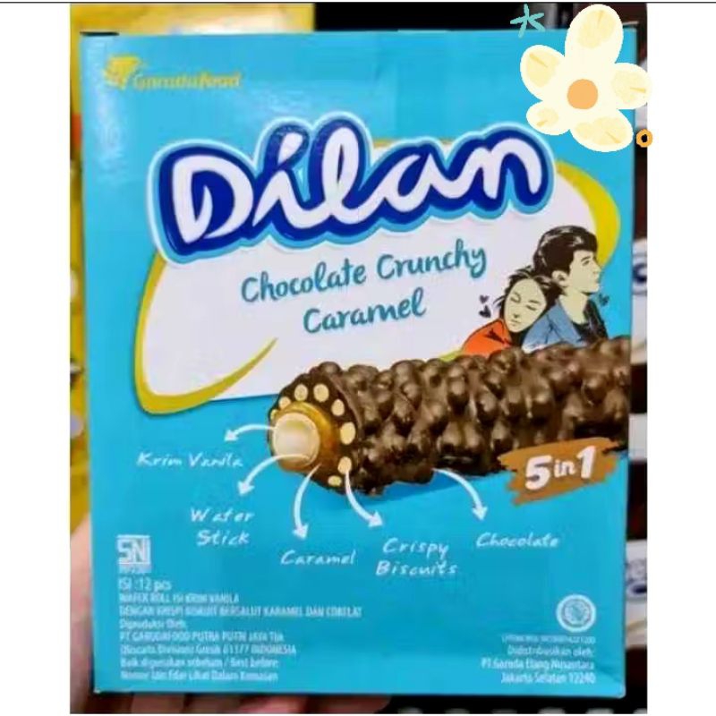 

DILAN coklat roll crunchy