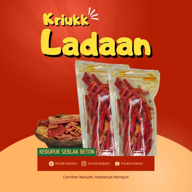 

KERUPUK SEBLAK PEDAS DAUN JERUK | SEBLAK KERING RENYAH & PEDAS | SNACK PEDAS KEKINIAN KRIUKK LADAAN