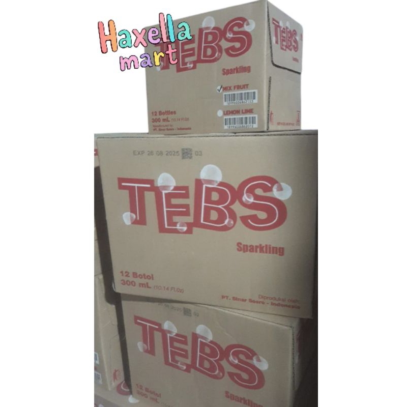 

Tebs Soda/Sparkling Water 12 Botol@300ml