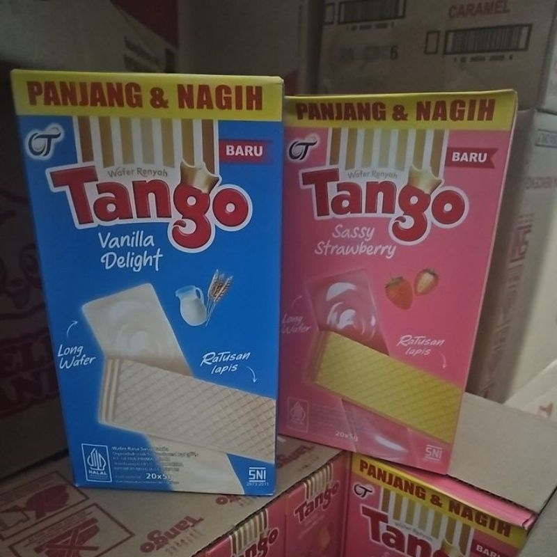 

TANGO WAFER RENTENG BOX ISI 20 PCS X 5 GR