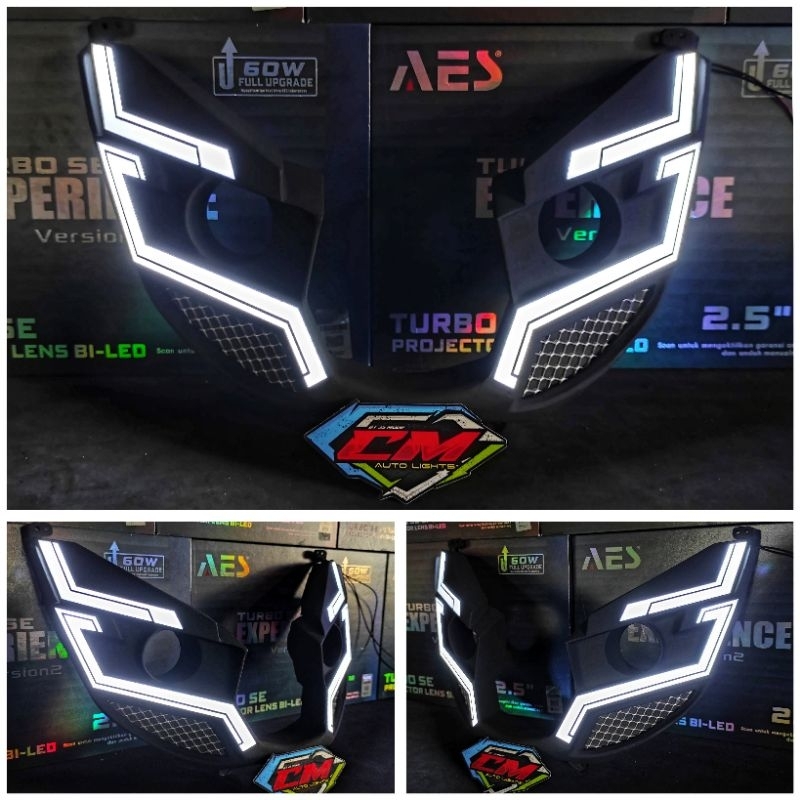 LAMPU ALIS DRL LAZY EYES BILED NMAX OLD ARKILIK RAPI ALIS NMAX OLD FRAME ALIS LAZY BILED LAMPU TEMBA