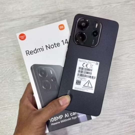 HP xiomi Redmi Note 14 4G 8/256 Second Bekas